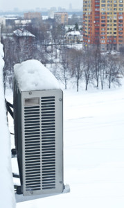 frozen heat pump